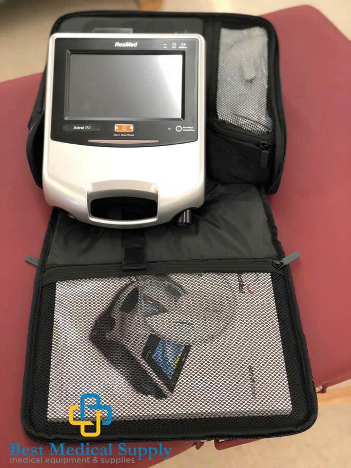 Máy cấp cứu di động trên xe cứu thương